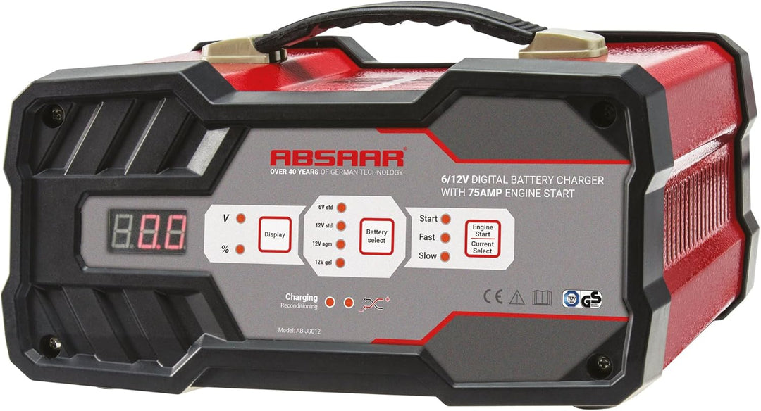 Absaar AB-JS012 Auto Starthilfe Ladegerät Booster Single, Single