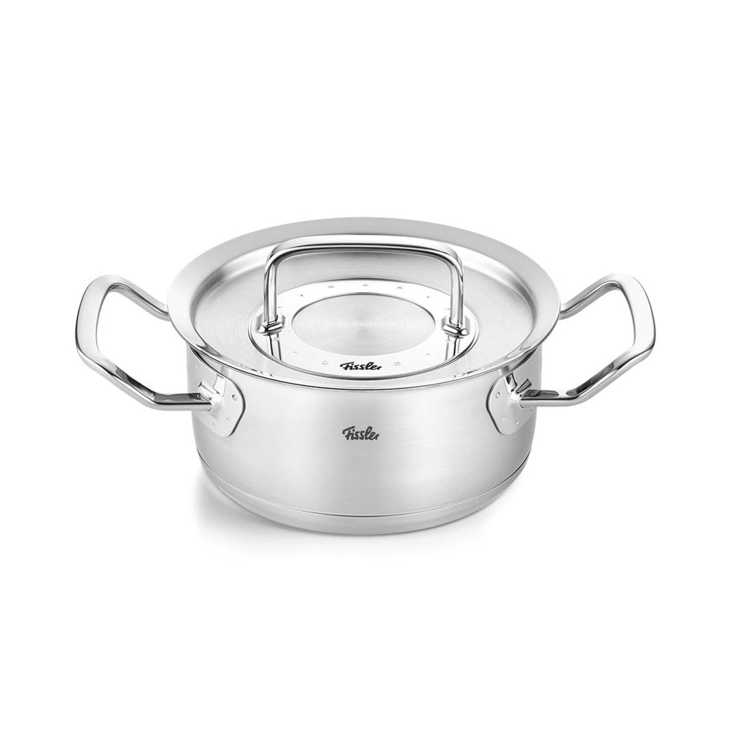 Fissler Original-Profi Collection / Braten-Topf (Ø 16 cm, 1,4 Liter) Edelstahl-Kochtopf, Bräter mit