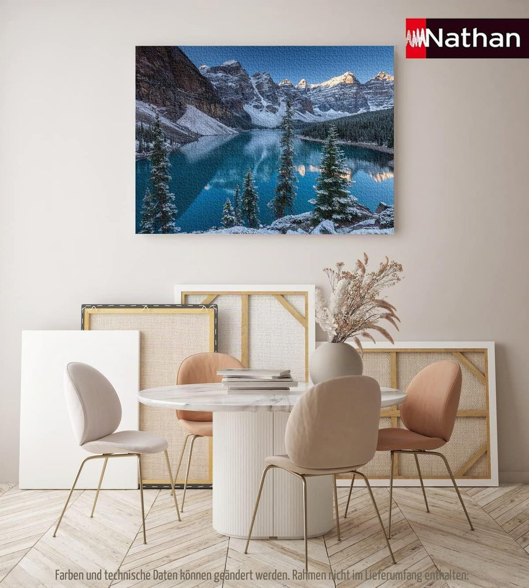 Puzzles Nathan 4005556873128 2000 Teile – Tal der Zehn Pics, Kanada Puzzle für Erwachsene