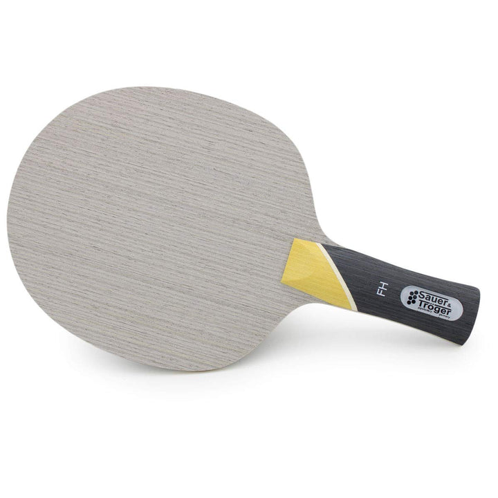 Sauer & Tröger Tischtennis Allround Holz für Noppenspieler | Dominate All | Gerade, Konkav, Konkav