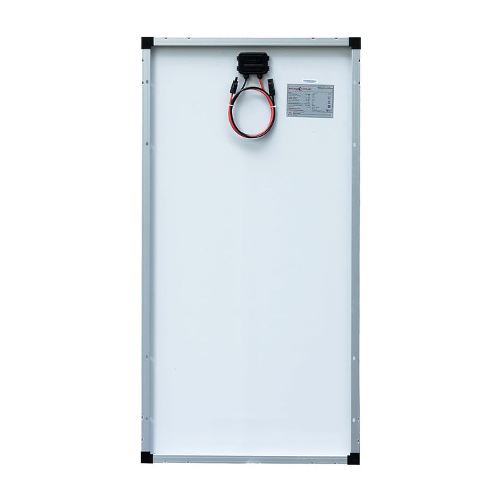 enjoy solar® 200W 12V Monokristallines Solarmodul, PERC 9BB - Solarpanel ideal für Wohnmobil, Balkon