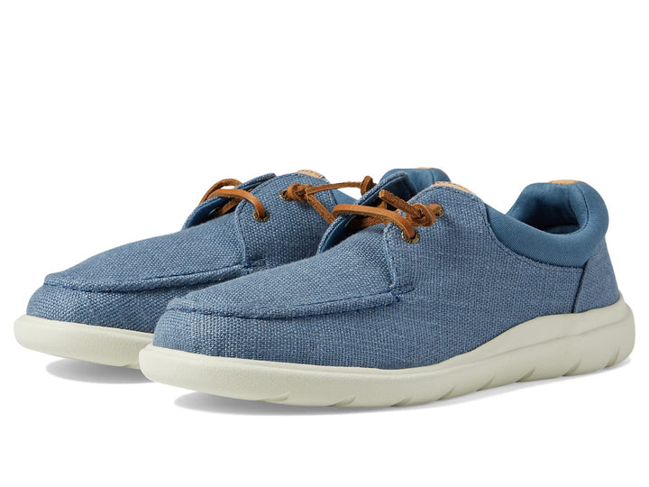 Sperry Top-Sider Herren Captain's Moc Sneaker 39.5 EU Weit Blauer Hanf, 39.5 EU Weit Blauer Hanf