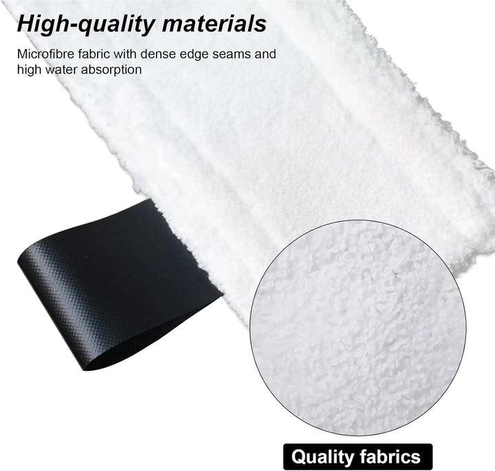 kingsea Microfibre Cloth Cover Compatible with SC Steam Cleaner, Steam Floor Cloth Steam Pocket Mop