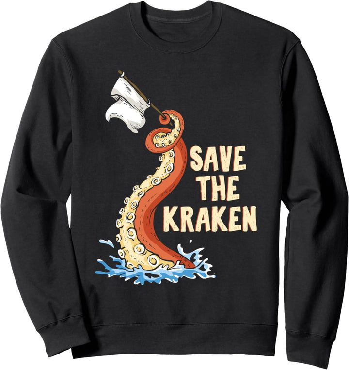 Octopus - Save The Kraken Sweatshirt