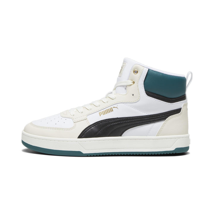 PUMA Unisex Caven 2 Sneaker 42 EU Puma White Puma Black Alpine Snow Warm White Gold, 42 EU Puma Whit