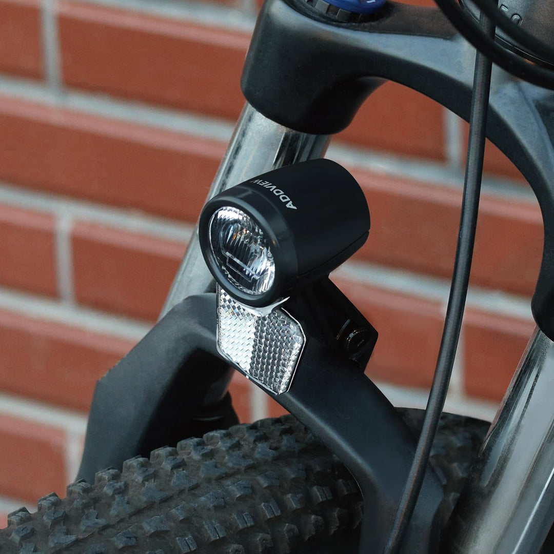 E-Bike Frontlicht 40 Lux Nova E40– LED Fahrradlampe mit 6–48V DC, StVZO & ECE zugelassen, IP65 wasse