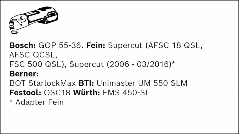 Bosch Professional 4 tlg. Tauchsägeblatt Starlock Max Best of Heavy Duty Set (für Holz & ungehärtete