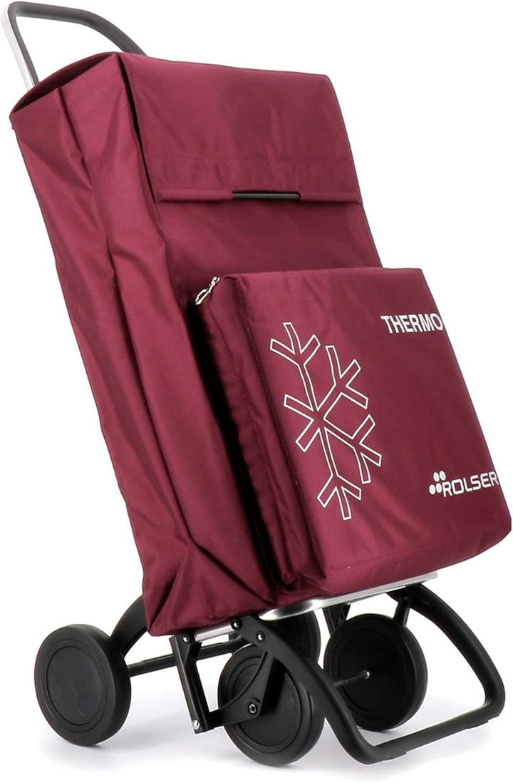 Einkaufstrolley Rolser Thermo Fresh MF 4 Räder - Bordeaux 4 Räder Bordeaux, 4 Räder Bordeaux