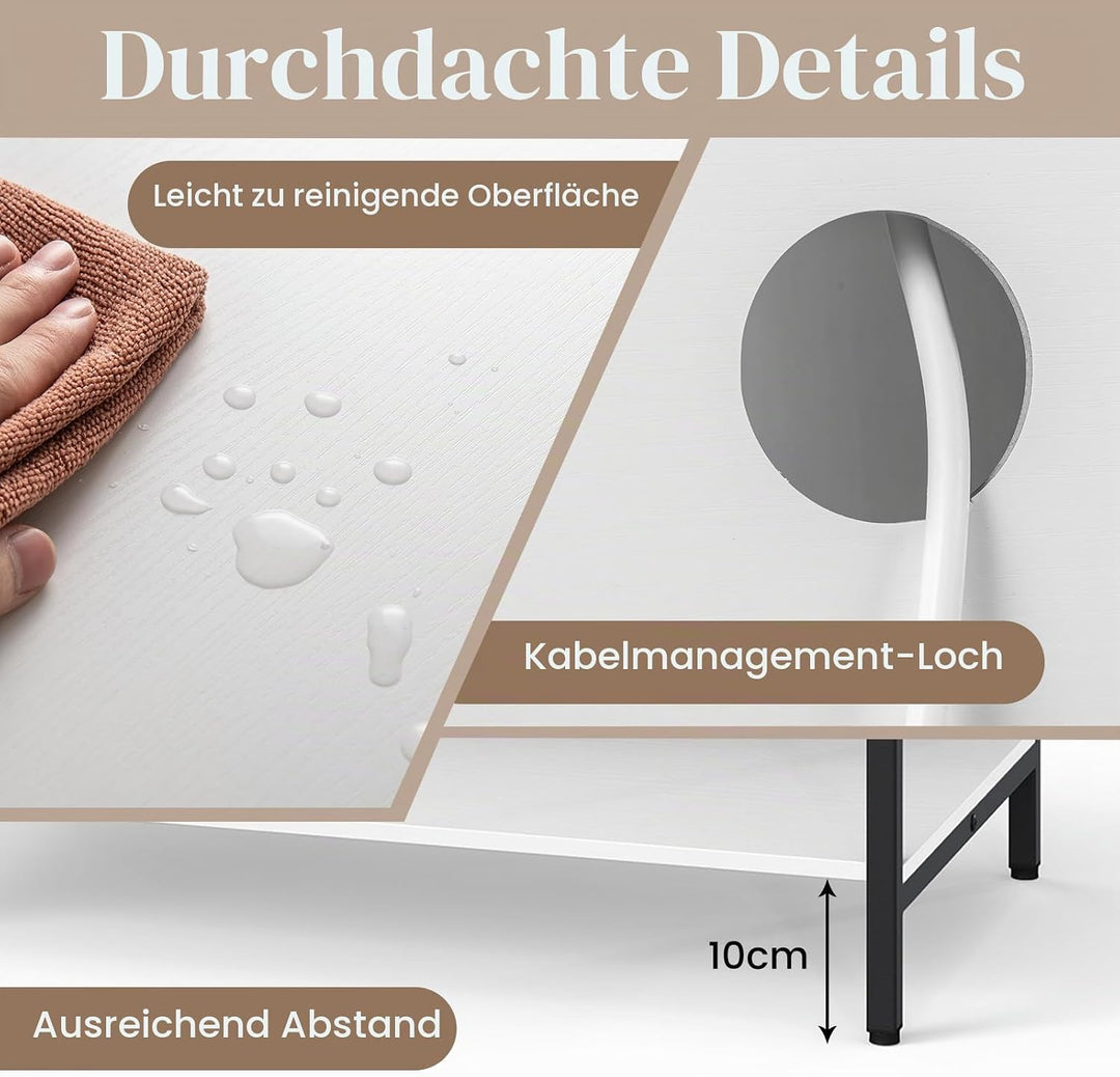 Giantex Plattenspielerständer, Aufbewahrungsschrank für Schallplatten mit Ladestation, 6 Fächer und