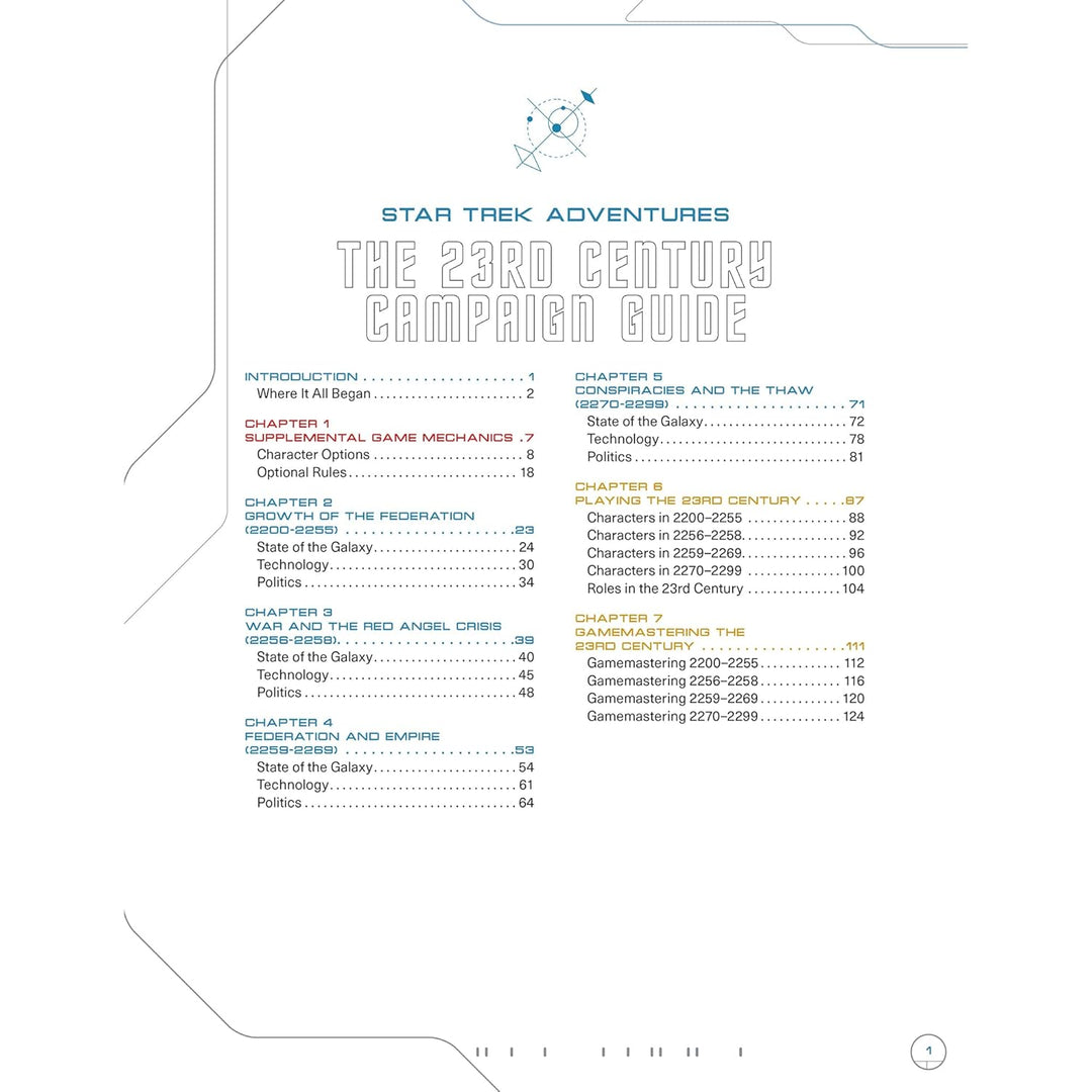 Star Trek Adventures Second Edition The 23rd Century Campaign Guide, Spielzeug