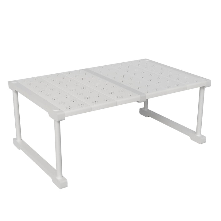 Stapelbar Schrank Kleiderschrank Organizer, Schrankeinsatz, Platzsparende Regal für Schrank innen, S