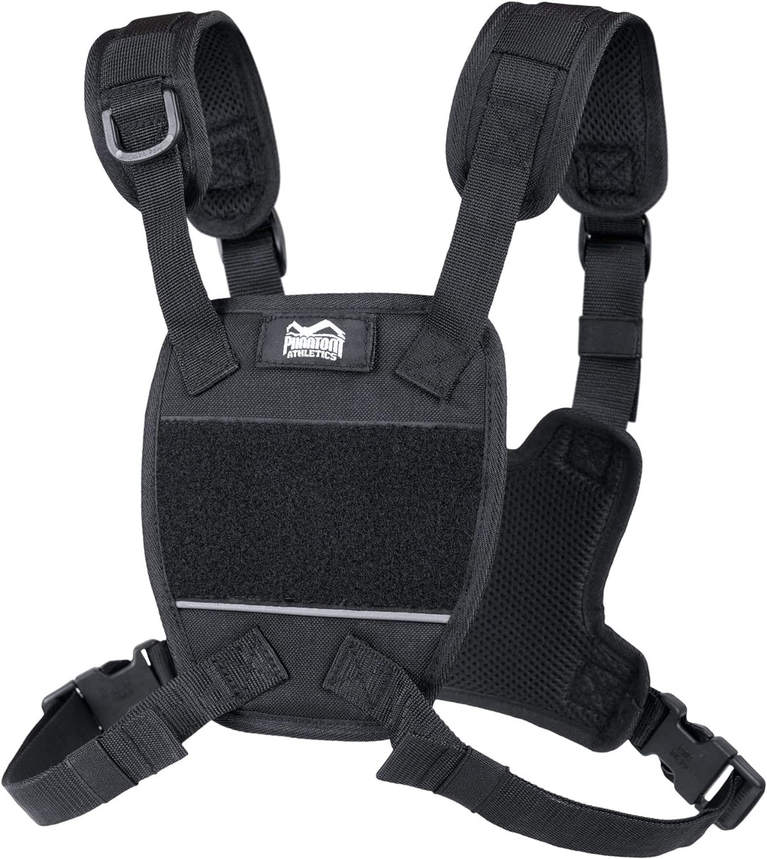 Phantom Chest-Bag Tactic - Fitness Tasche | Sport Brust-Tasche | Männer Damen - Schwarz Einheitsgrös