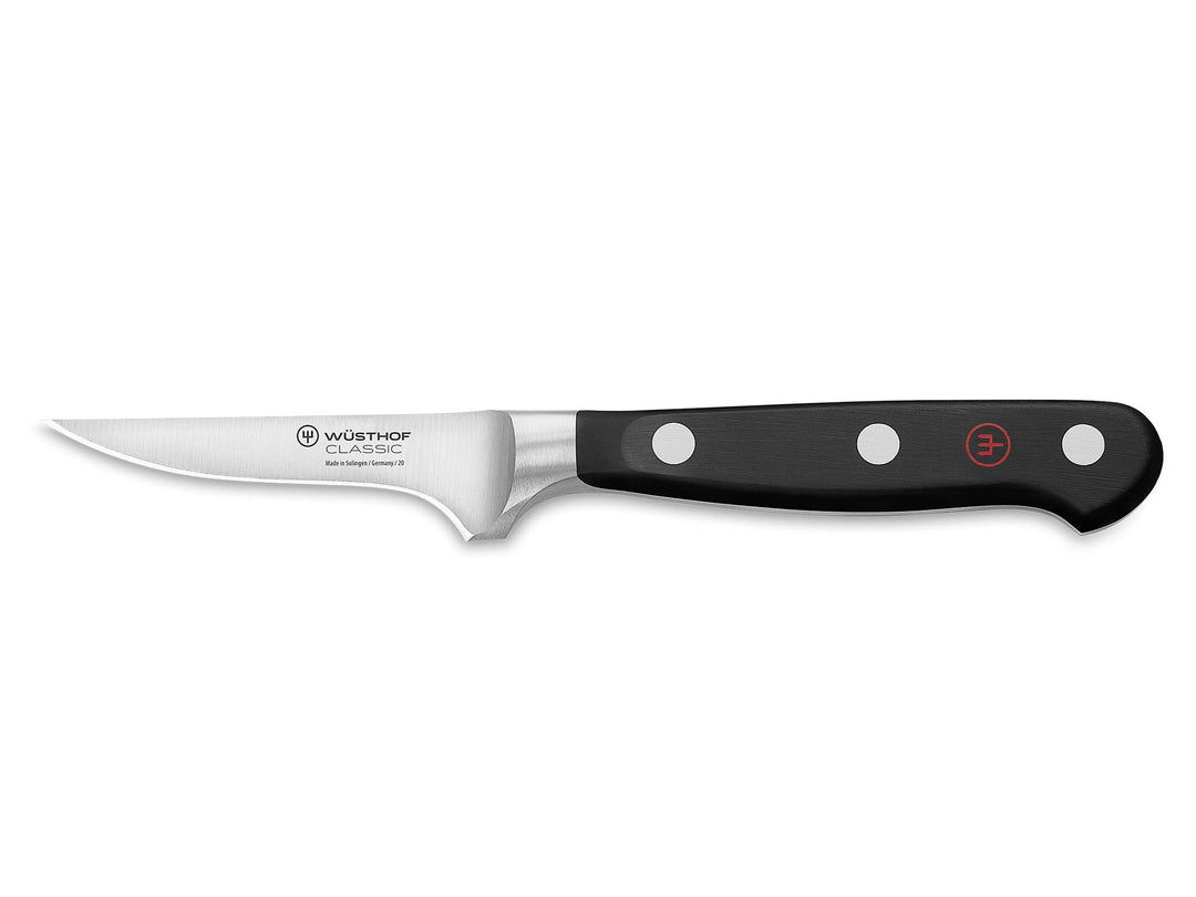 WÜSTHOF Classic Gemüsemesser 7 cm, Schwarz,silber 7 cm Gemüsemesser, 7 cm Gemüsemesser