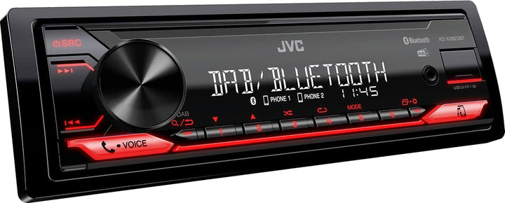 JVC KD-X282DBT USB-Autoradio mit DAB+ & Bluetooth Freisprecheinrichtung (USB, AUX-In, 1 x Pre-Out 2,