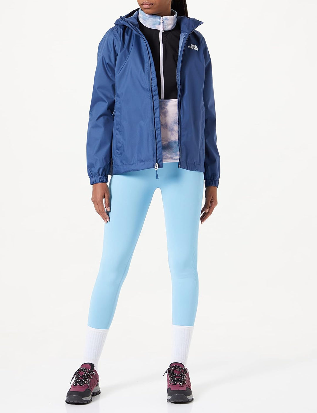 THE NORTH FACE - Damen Quest Kapuzenjacke - Wasserdicht, Atmungsaktiv - Blue Eclipse XS Shady Blue-W