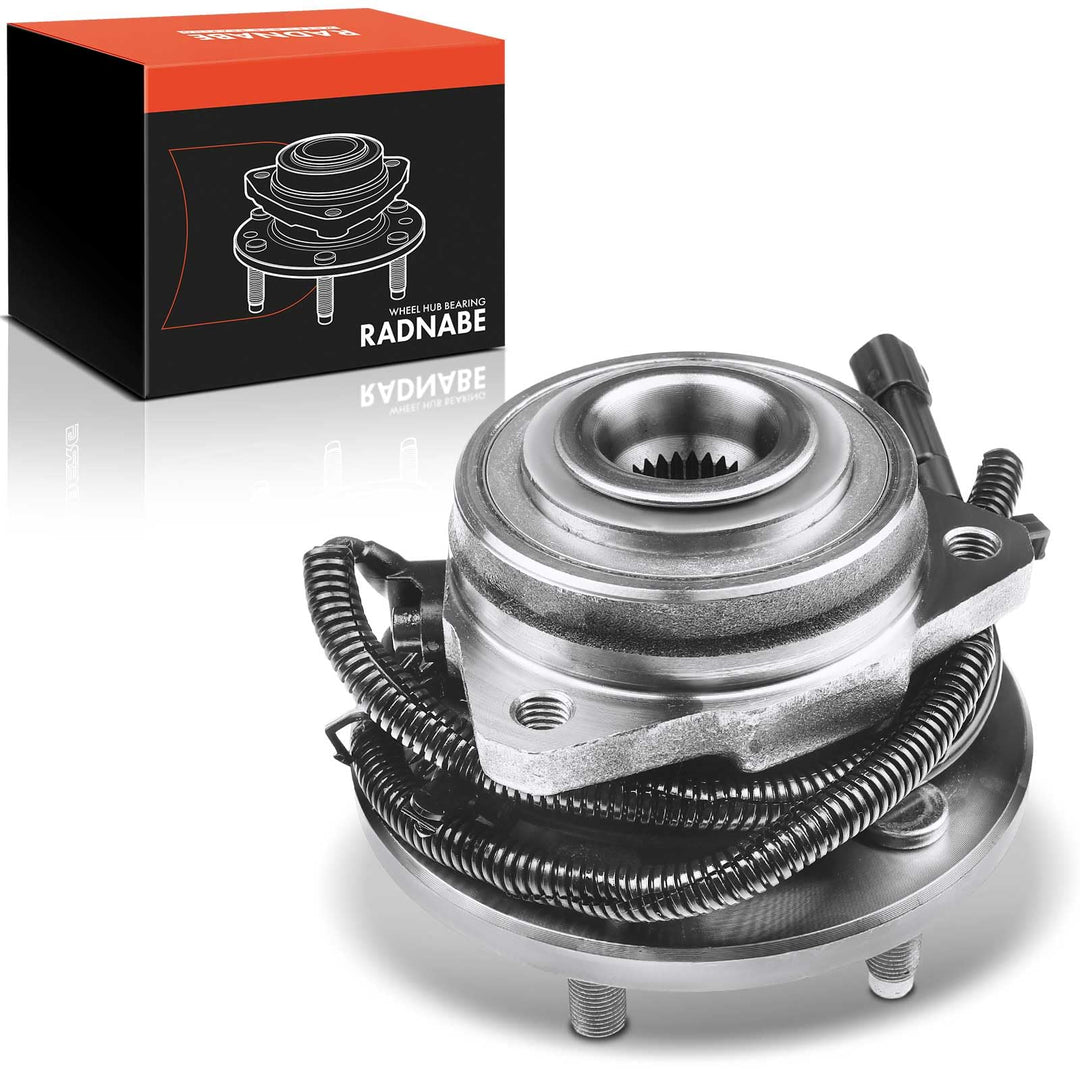 Frankberg Radnabe Radlagersatz Vorderachse Links Kompatibel mit Cherokee KJ 2.4L 2.5L 2.8L 3.7L SUV