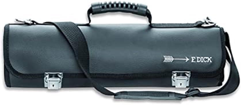 F. DICK Rolltasche inkl. Messer 11-teilig (inkl. Küchenmesser + Fruchtausstecher/Fleischgabel, Tasch