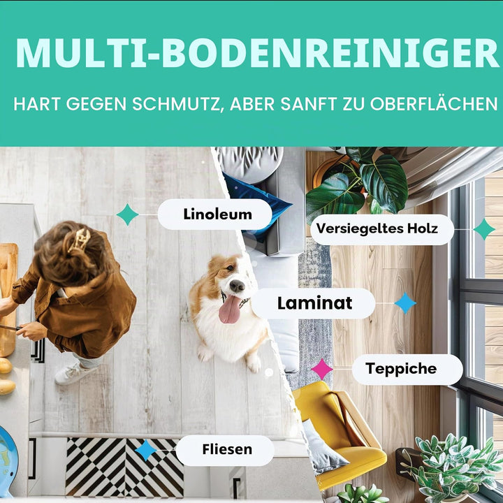 Dirtbusters Reinigungslösung mit Geruchsentferner für Dampfreiniger, für alle Oberlächen und Teppich