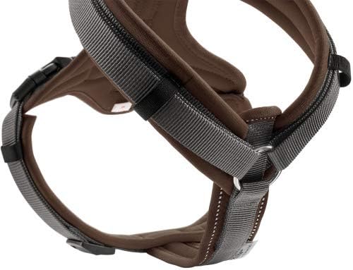 HUNTER Geschirr Maldon 34-49/XS Braun/Grau xs, Braun/Grau xs