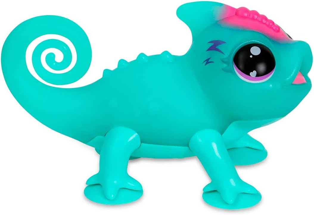 Giochi Preziosi Chamäleon Little Live Pets Sunny Interaktives Chamäleon mit Saugnäpfen, ändert die F