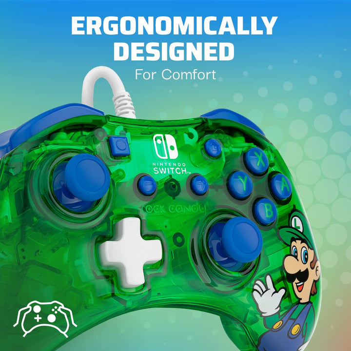 PDP Rock Candy verkabelt Gaming Switch Pro Controller - Official License Nintendo - OLED / Lite Comp
