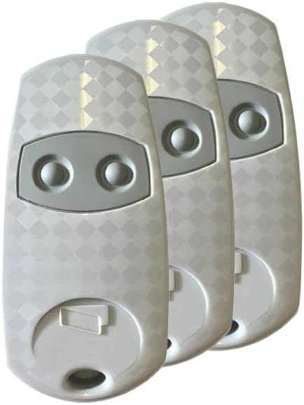 3xTOP-432EE Handsender 433,92 MHz Tor- und Garagentor-Fernbedienung kompatibel. TOP432NA TOP432EV