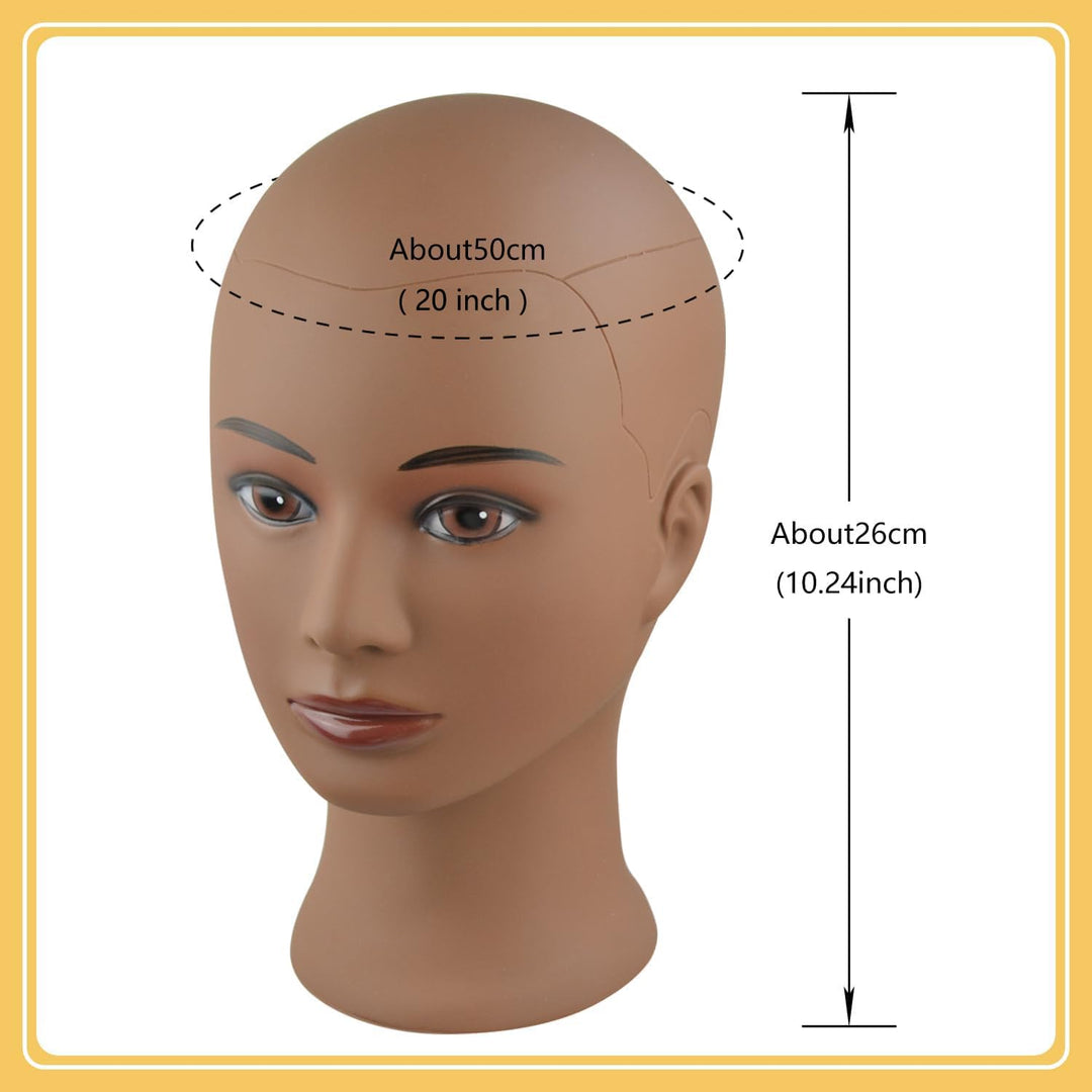 Glatze Mannequin Kopf weibliche professionelle Perücke Kopf für Perücke Herstellung Anzeige Perücken