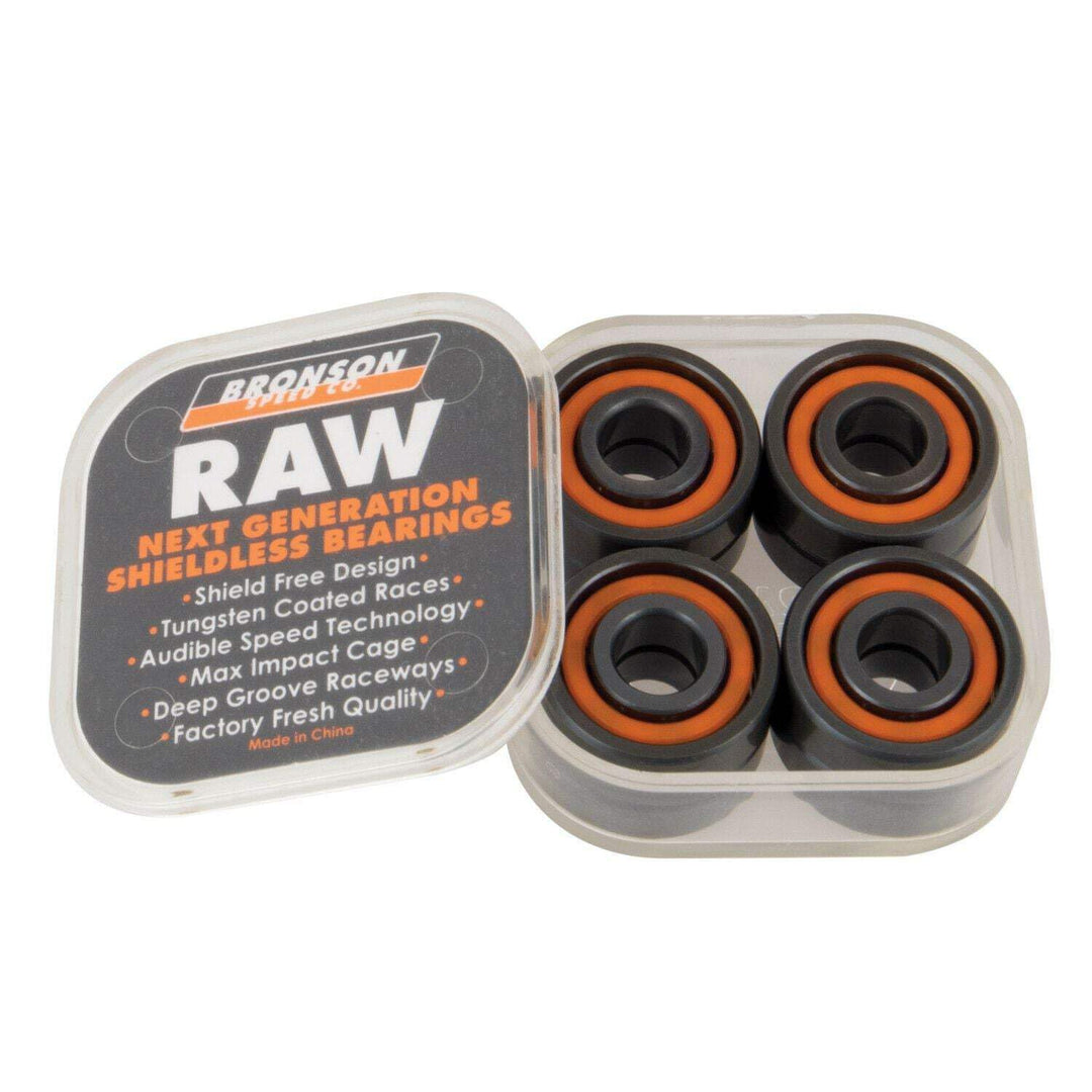 Bronson++ Skateboard Kugellager Raw Kugellager grey/orange, grey/orange