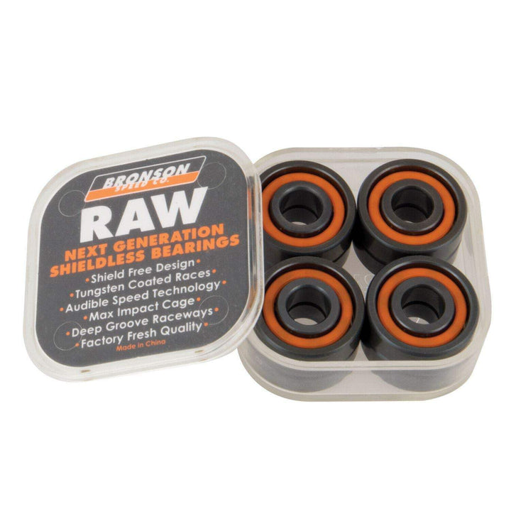 Bronson++ Skateboard Kugellager Raw Kugellager grey/orange, grey/orange