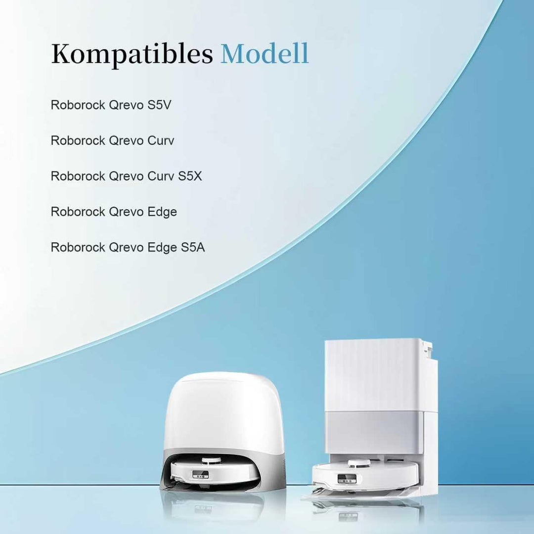 Zubehörset für Roborock Qrevo S5V /Qrevo Curv/Qrevo Curv S5X / Qrevo Edge/Qrevo Edge S5A Saugroboter