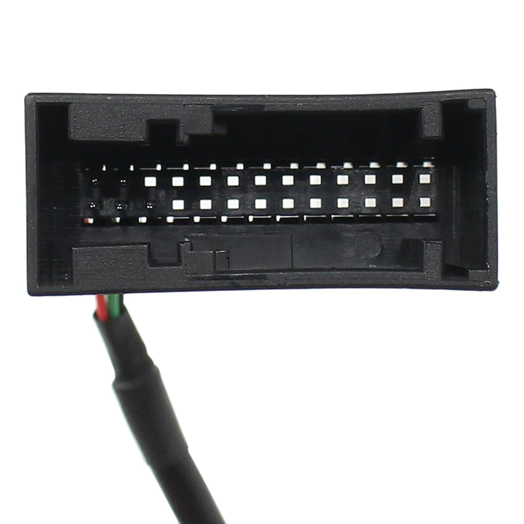 Doo Engy Rückfahrkamera Adapterkabel RGB zu AV Konverter Adapter Stecker für Passat B7 CC Transporte