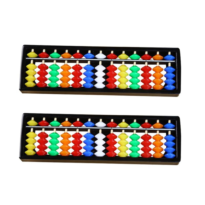 Toddmomy 2 Stücke Abakus Spielzeug Kinder Pädagogische Spielzeug Kinder Math Spielzeug Bunte Chinesi