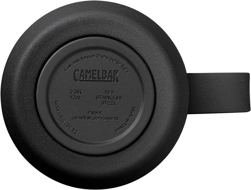 Camelbak Horizon vakuumisolierter Campingbecher aus Edelstahl, 350 ml Schwarz, 1 Stück (1er Pack), S