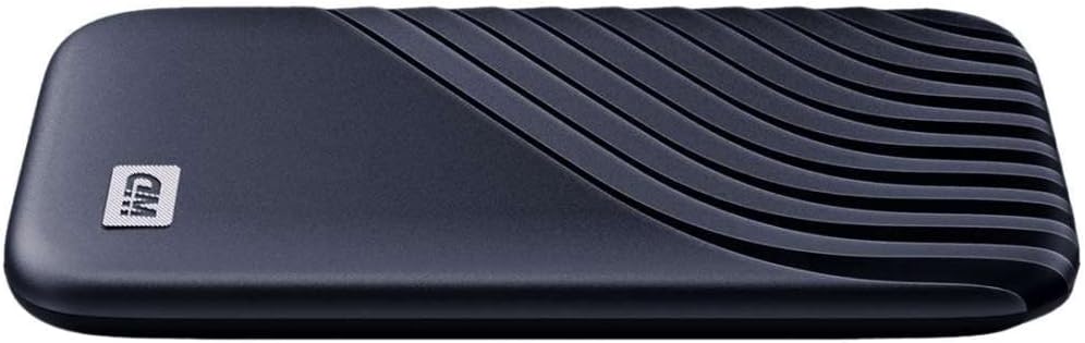 WD My Passport SSD 500 GB mobiler SSD Speicher (NVMe-Technologie, USB-C und USB 3.2 Gen-2 kompatibel