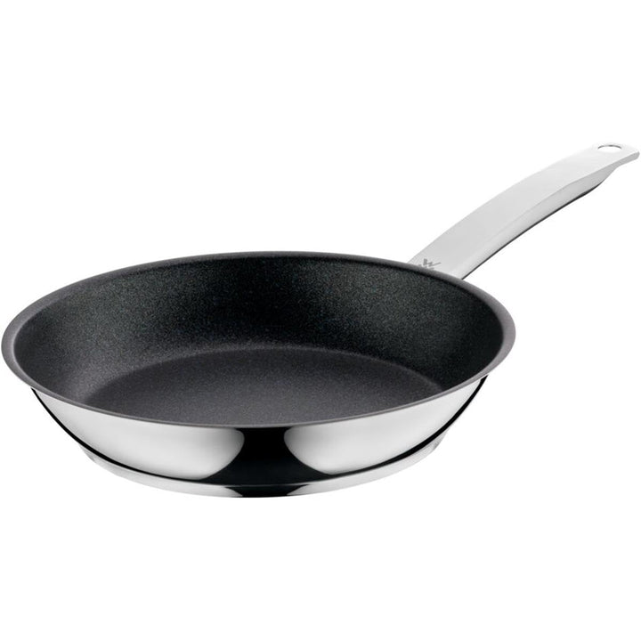 WMF Permadur Advance Bratpfanne Induktion 24 cm, Edelstahlpfanne, Cromargan Edelstahl beschichtet, b