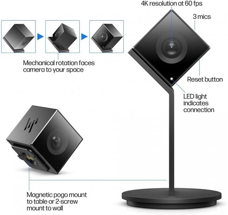 HP Presence See 4K AI Kamera