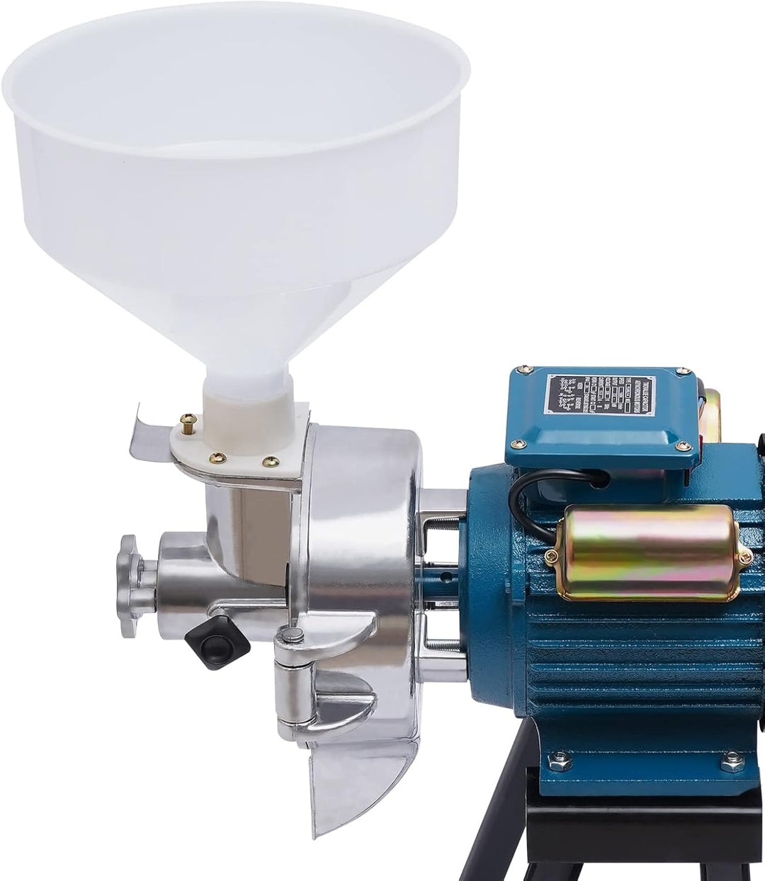 Getreidemühle, Elektrische Schrottmühle mit Dickenregler, für Getreide Haushaltsschleifer mit 2200 W