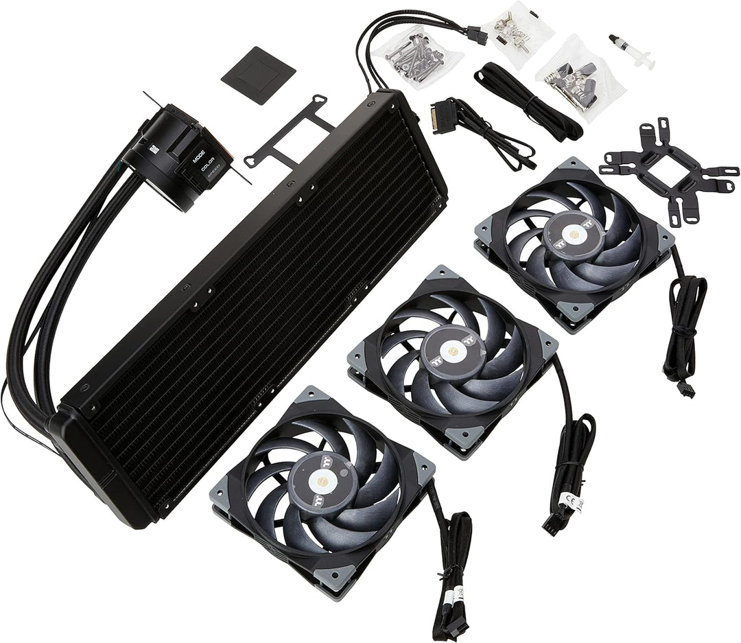Thermaltake TOUGHLIQUID 360 ARGB Sync All-In-One Wasserkühlung | 5V adressierbar | leise 120-mm-PWM-