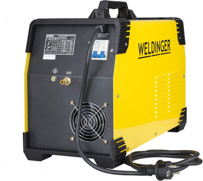 WELDINGER synergischer Schweissinverter MEW 250 SYN Alu MIG-Aluminiumschweissen (250 A MIG/MAG WIG E