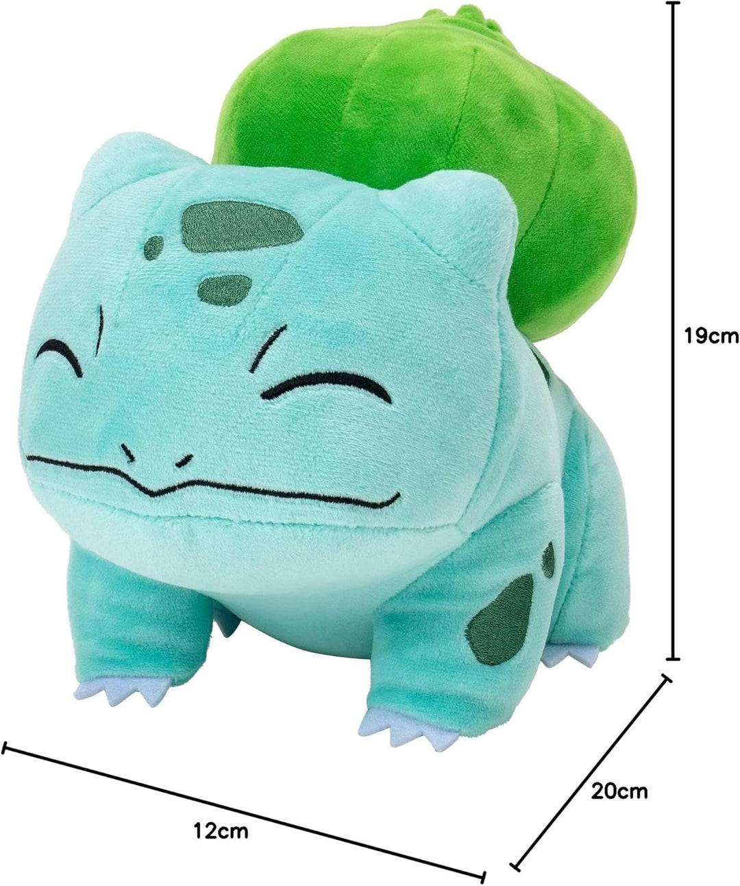 Pokémon PKW2697-20cm Plüsch - Bisasam, offizielles Plüsch Single, Single