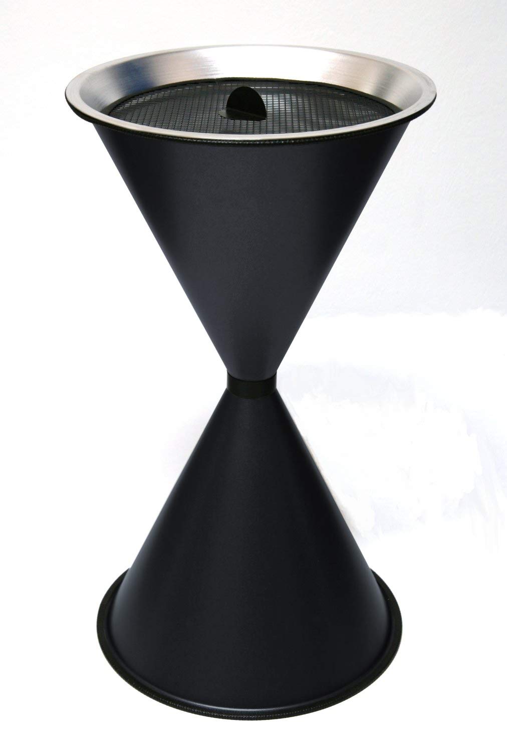 Standaschenbecher Diabola 71x40 cm + 25 kg Quarzsand anthrazit Marke Szagato Made in Germany (Indust