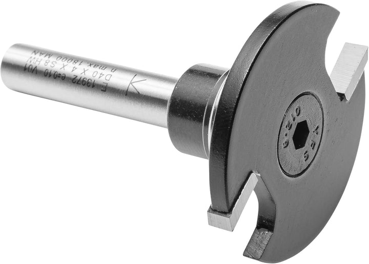 ENT 13972 Scheibennutfräser HW, Schaft (S) 8 mm, Durchmesser (D) 40 mm, NL 4 mm, ØKL 19 mm, T 10,5 m