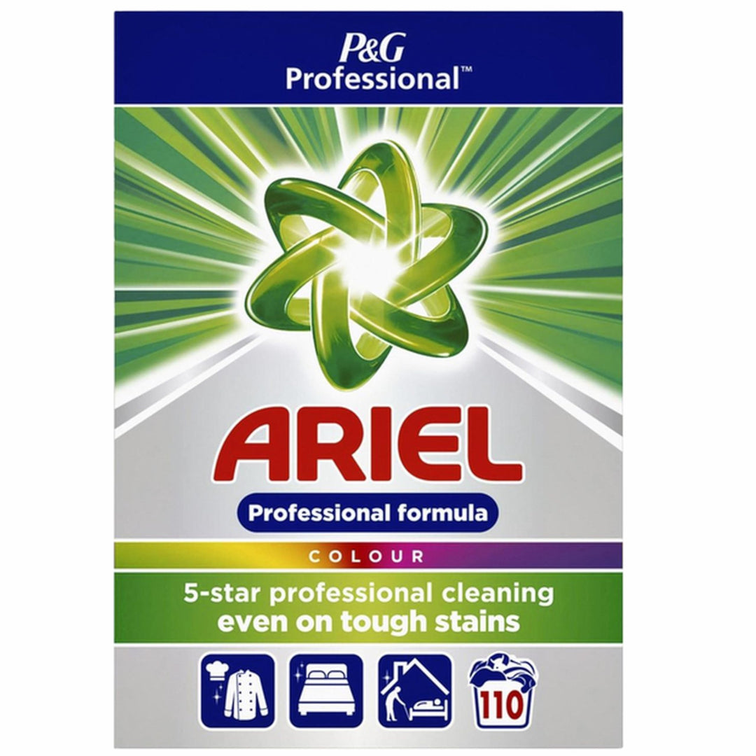 Ariel Professional Vollwaschmittel Pulver, 7,15 kg, 1er Pack (1 x 110 Waschladungen) 7.15 kg (1er Pa