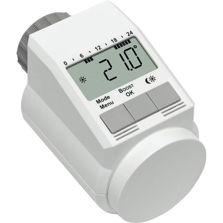 Eqiva Bluetooth Smart Elektronik-Heizkörperthermostat, mit App-Steuerung (Model L), Model L
