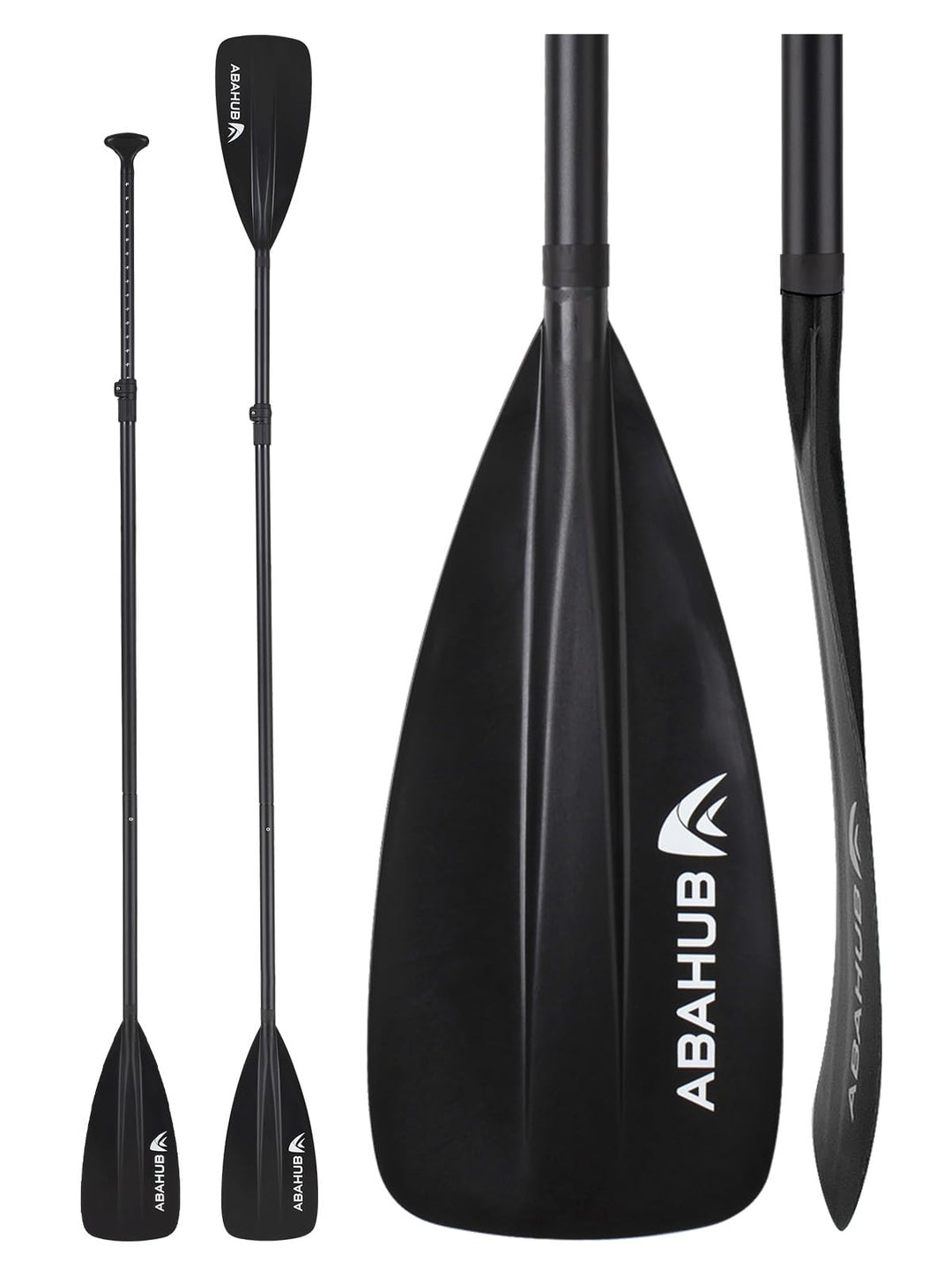 Abahub SUP Paddel / 2 in 1 Sup Kajak Paddel Aluminium Einstellbares Stand Up Paddle für Paddleboard,