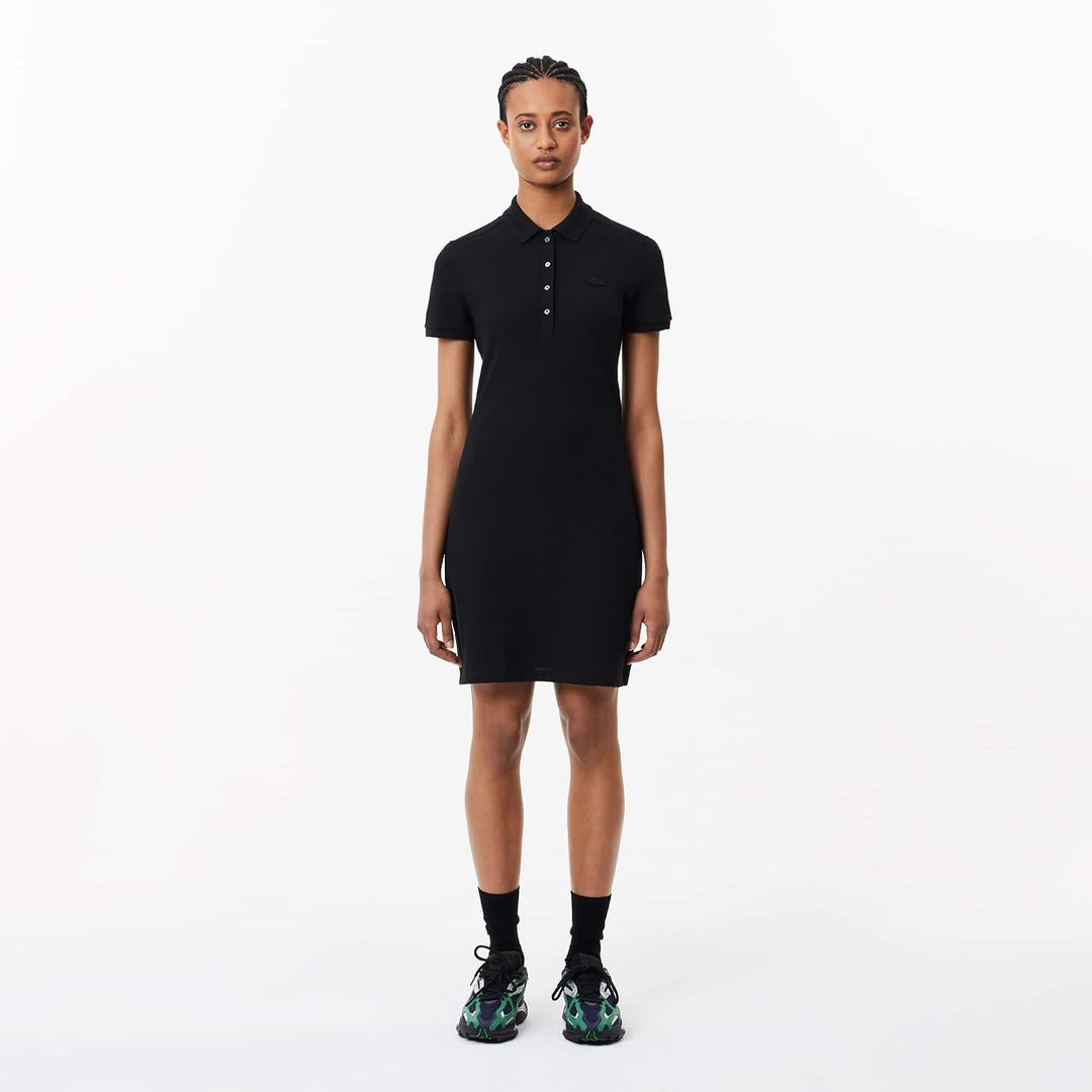 Lacoste Damen Kleid 32 Noir, 32 Noir