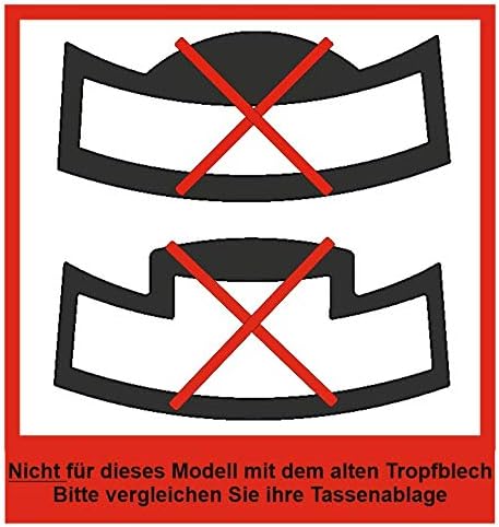 3 x Schutzfolie/Kratzschutz passend für Jura E-Line - E6 - (Modell ab 2019 bis Heute inkl. EB Modell
