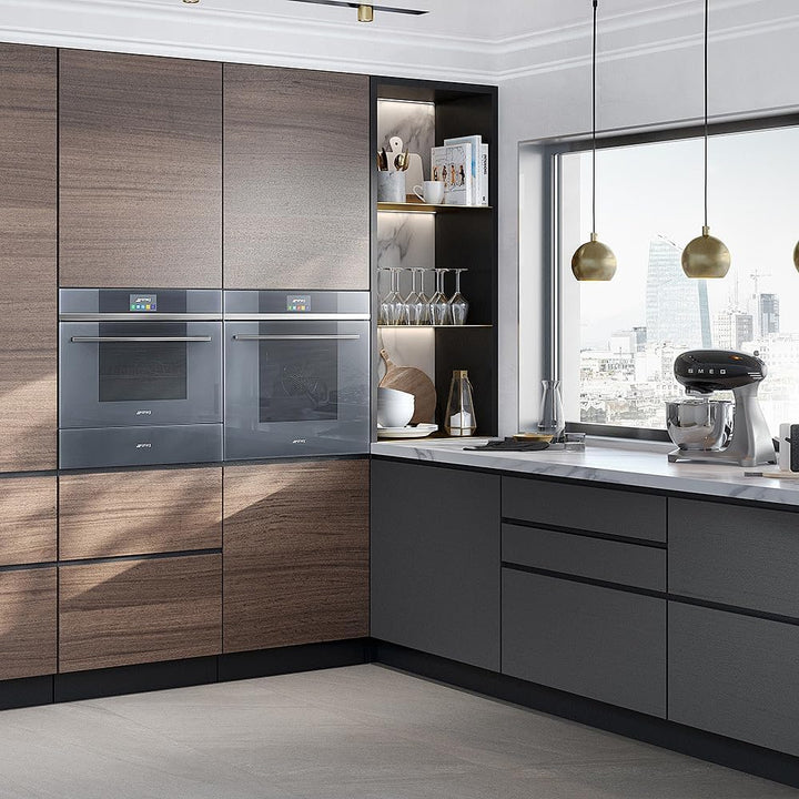 SMEG, SMF02BLEU Küchenmaschine, 10 Geschwindigkeitsstufen, Planetenrührwerk, Sicherheitsabschaltung,