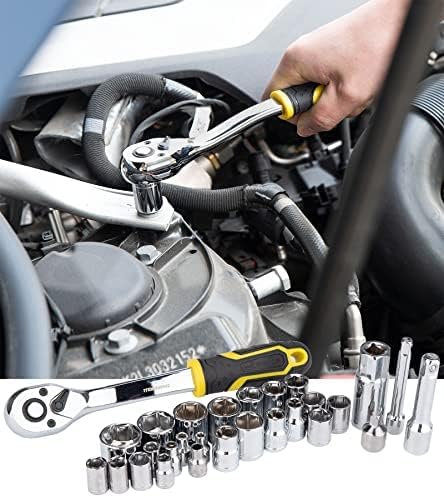 DOWELL Mechaniker Werkzeug Set Steckschlüssel Auto Reparatur Werkzeug Set 168tlg Handwerkzeug Kit We