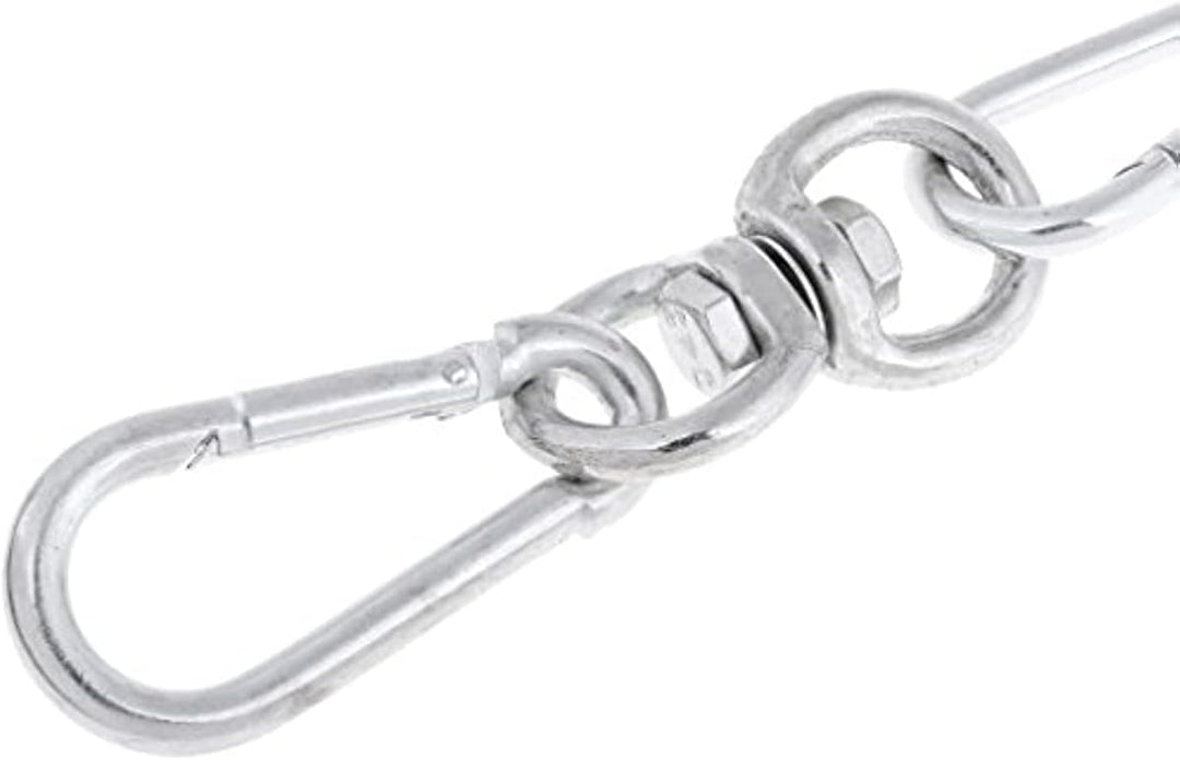 4-strängige Boxsack-Kette, robuste Edelstahl-Hängekette, 360-Grad-Drehgelenk, maximale Kapazität von